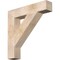 Ekena Millwork Traditional Block Smooth Bracket, Douglas Fir, 5 1/2"W x 30"D x 30"H BKT06X30X30TRA05SDF - alternate 1